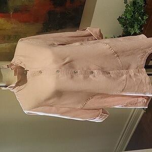 John Mark 100% Linen Shirt Size Small